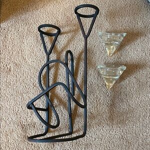 Iron Wine / Champagne and Candle Holder